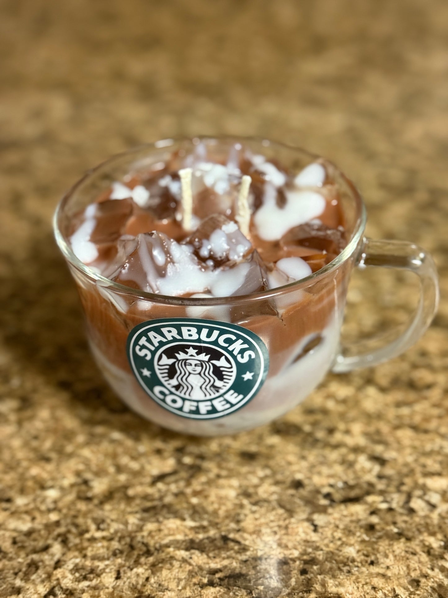 Star Bucks Mocha Latte Ice Coffee Candle
