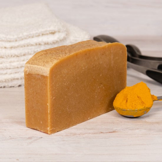 All Natural Turmeric Soap Bar - AVAILABLE 5/1/25