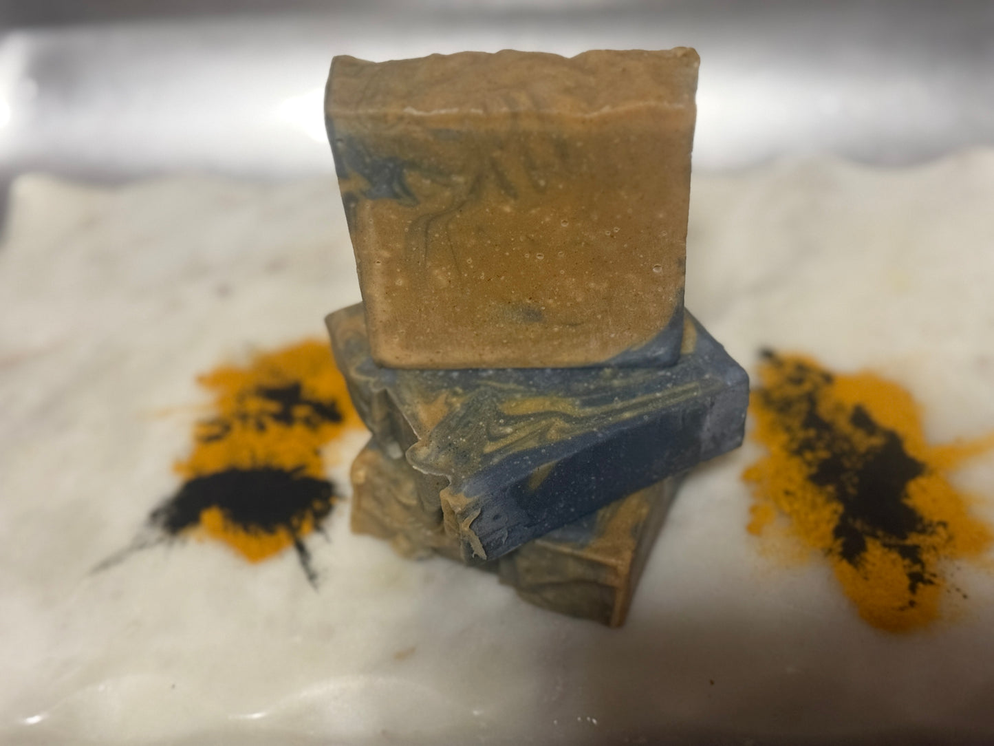 All Natural Turmeric & Black Charcoal Soap Bar