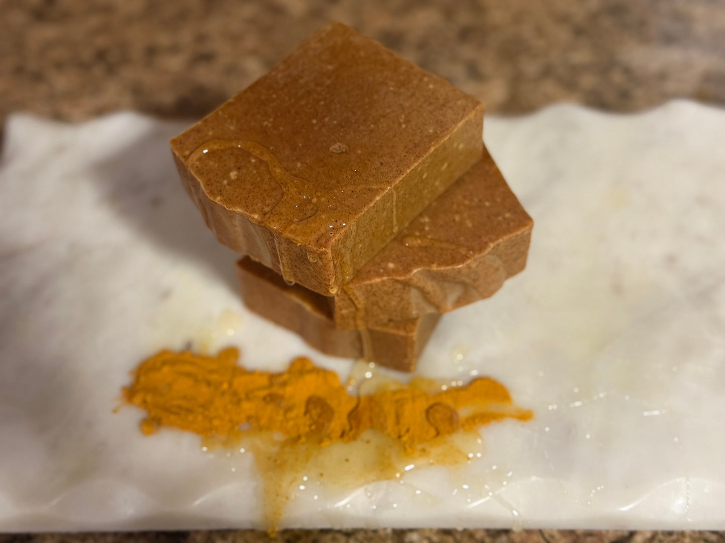 All Natural Turmeric and Honey Glow Bar