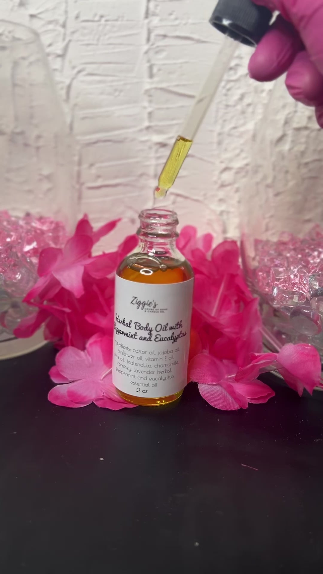 2 oz Peppermint and Eucalyptus Body Oil