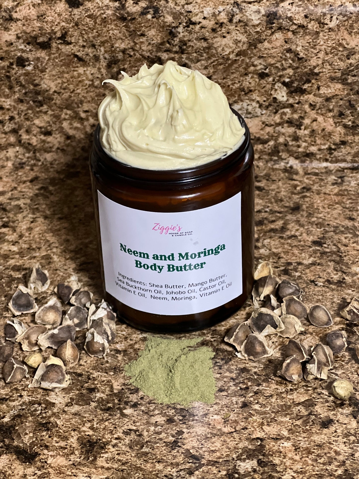 8 oz Moringa and Neem Body Butter