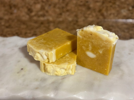 All Natural Carrot and Orange Soap Bar