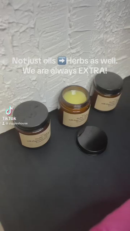 Herbal Salve with peppermint and Eucalyptus essential oil